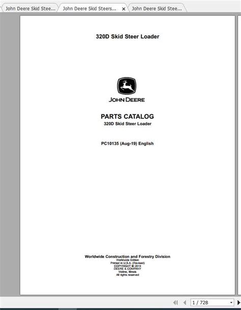 2012 john deere 320d skid steer manual pdf|john deere skid steer manual.